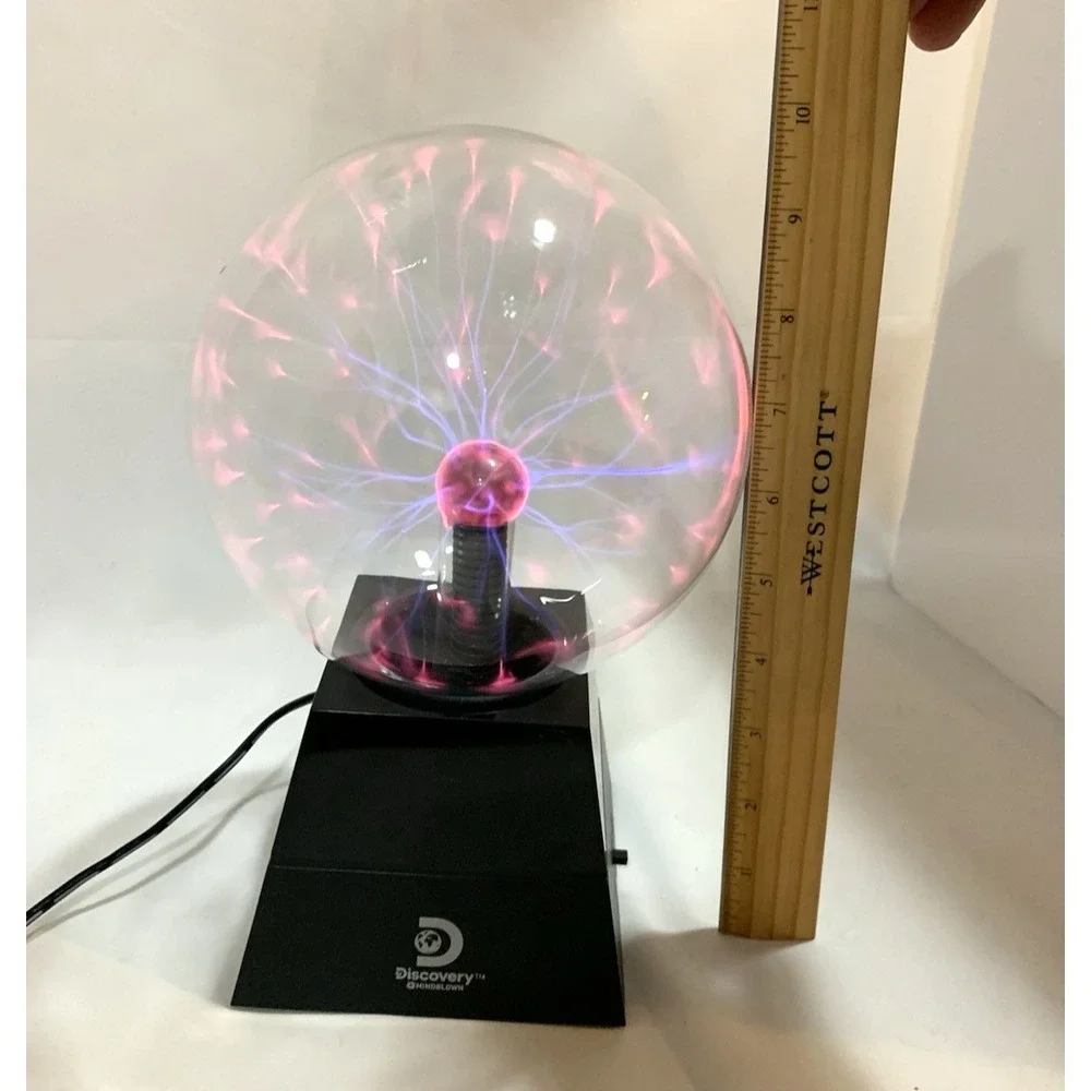 Discovery Mindblown Plasma Globe Interactive Electricity Display-tested, Working